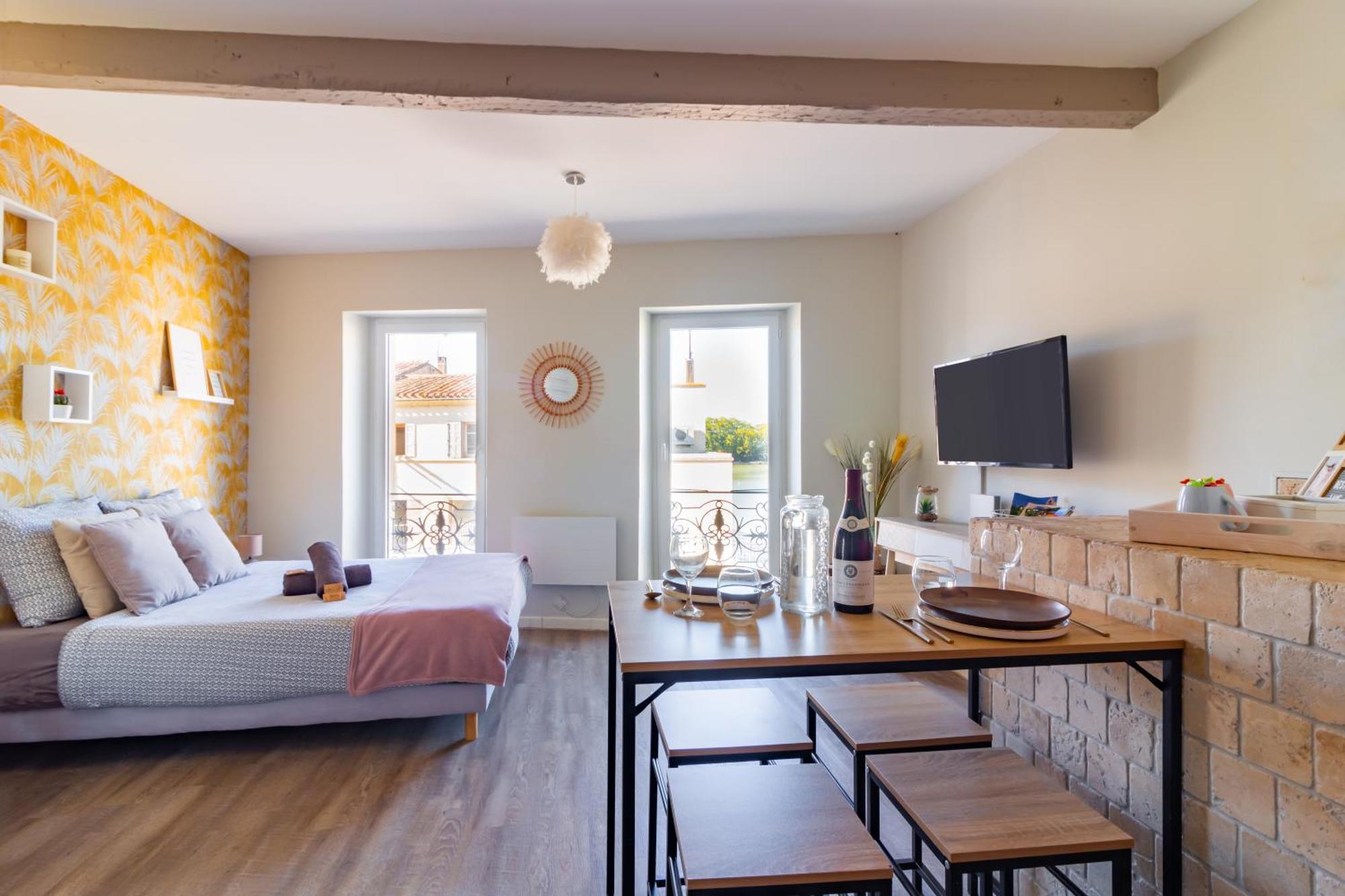 Ferienwohnung AU PIED Du Grand Bassin Castelnaudary Exterior foto